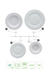 SV24Y200 White 100% PORCELAIN