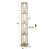 Design floor lamp Nova 4-lights - Beige - 160 cm 
