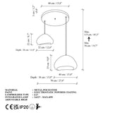 LORA-30-40-T-LUNA White Fiberglass Cap