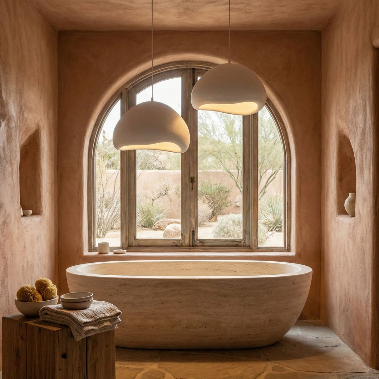 LORA-50-50-T-LUNA White Fiberglass Cap