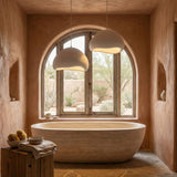 LORA-50-50-T-LUNA White Fiberglass Cap