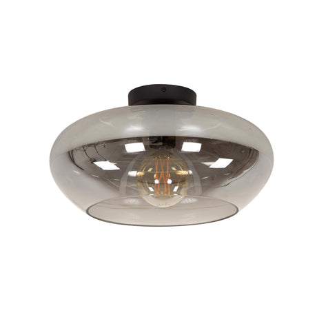Ceiling lamp Phil 1-light chrome-vessel glass