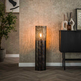 Floor lamp cylinder Brick 90 cm black brown 
