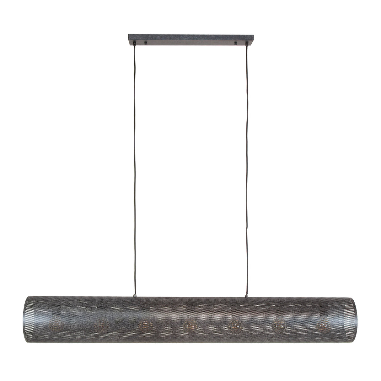 Knox pendant lamp 7-light XL mesh black 