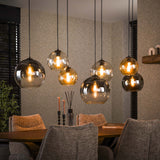 Modern Pendant Lamp Glass 7-light Juliette 