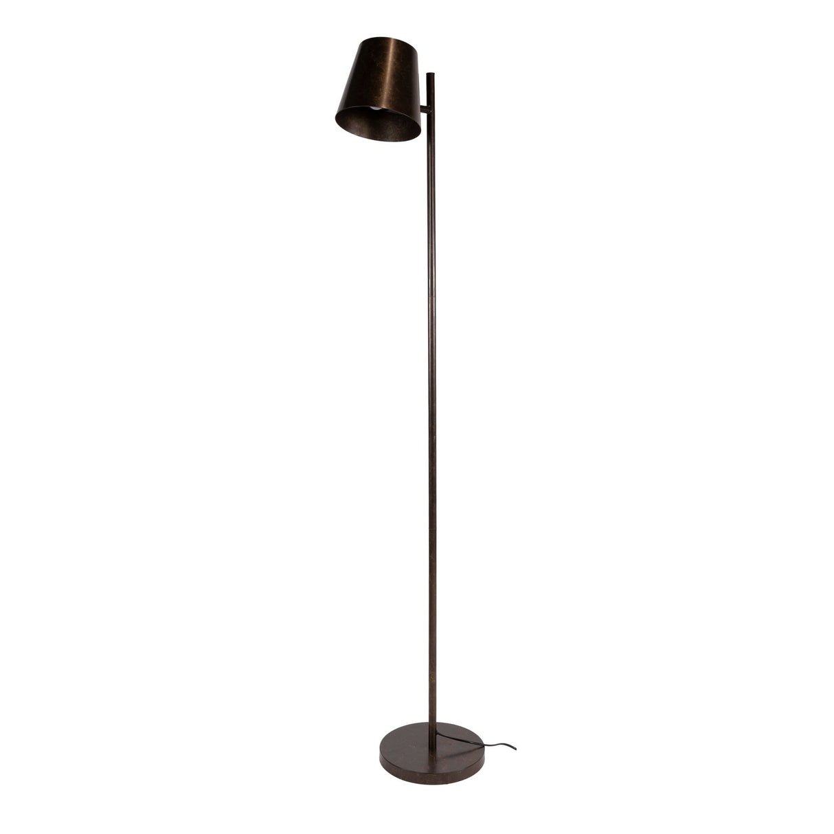 Sienna Industrial Metal Floor Lamp Anthracite