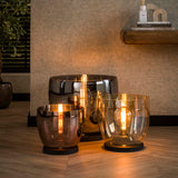 Vloerlampen - Vloerlamp Dain UP XXL Chroomkleurig glas - Dimehouse