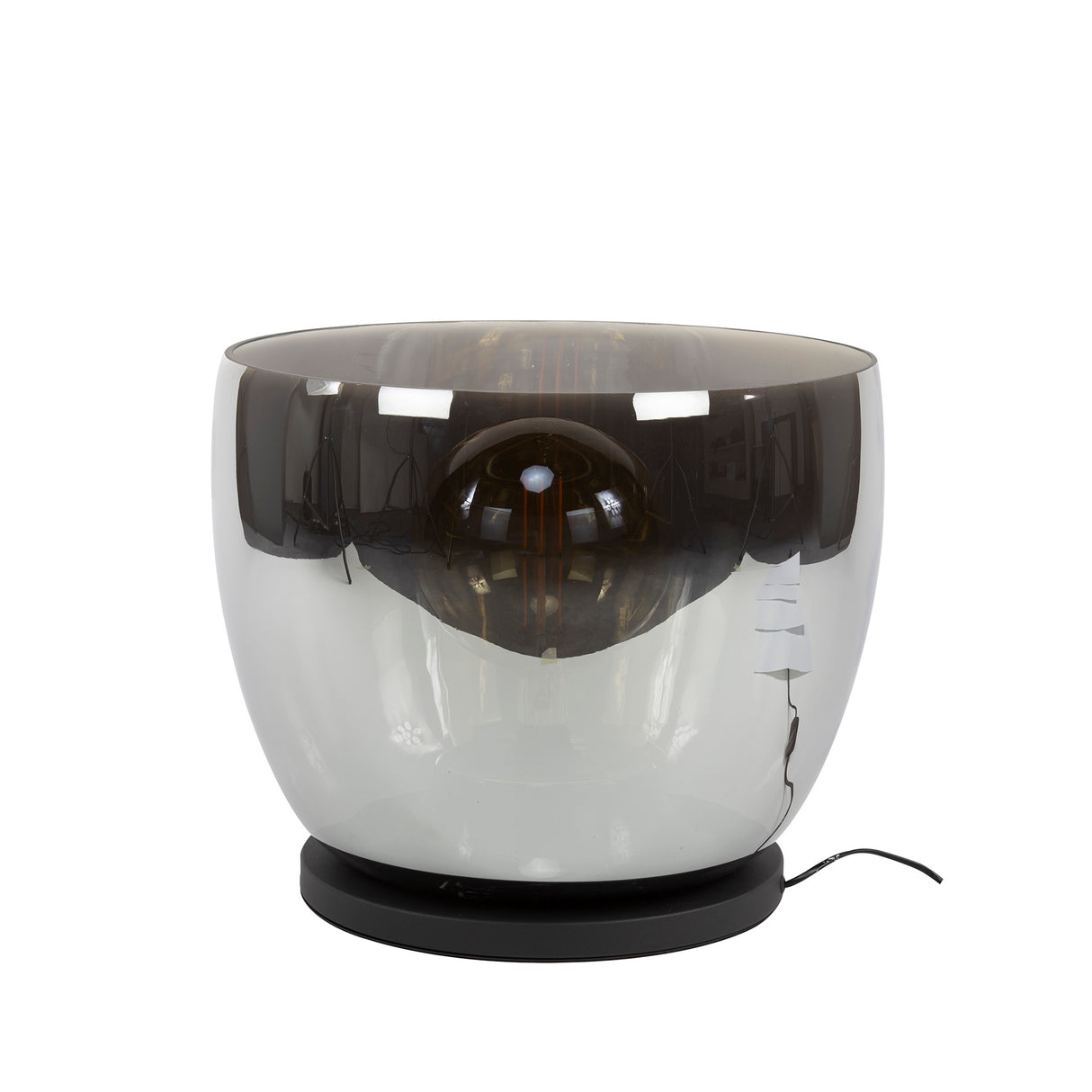 Vloerlampen - Vloerlamp Dain UP XXL Chroomkleurig glas - Dimehouse