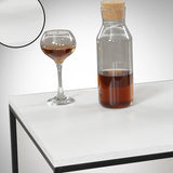 Square Coffee Table 75x75 cm Pola - White Melamine 