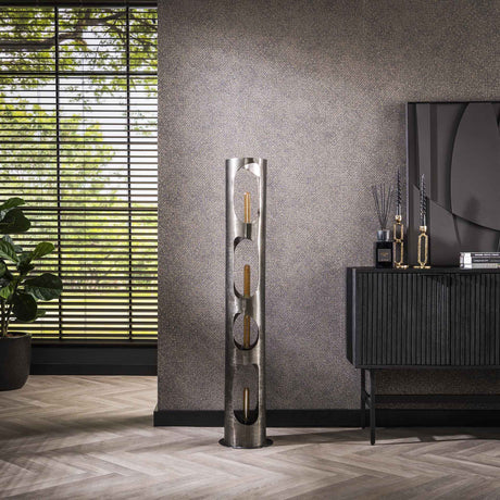 Floor lamp Enya XL Metal with organic shapes