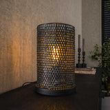 Industrial table lamp Jay Black Brown