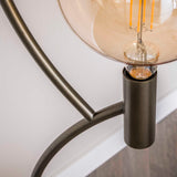 Orion Floor Lamp 3-Light Sienna Brown 