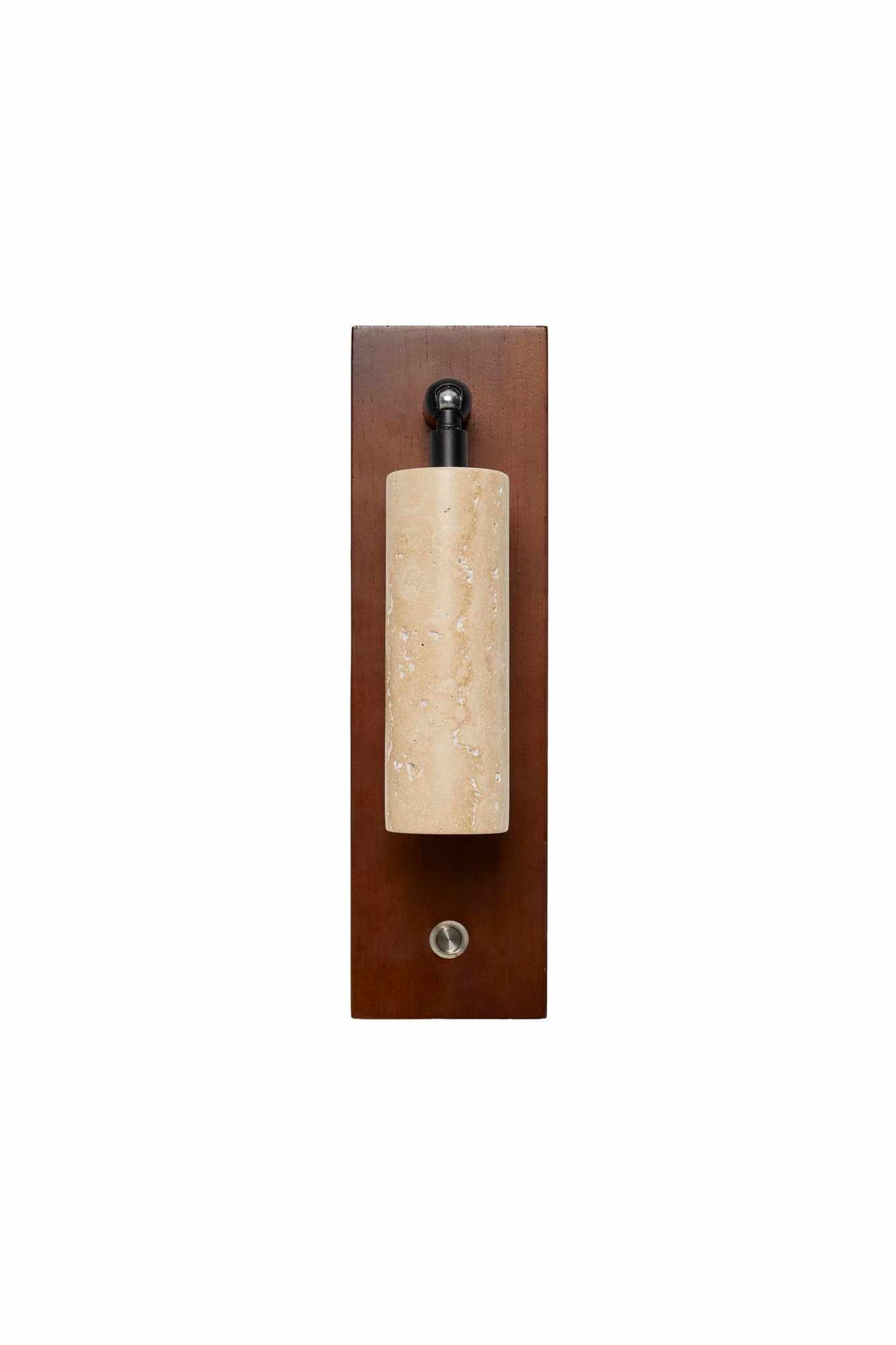 Small - Walnut Beige Walnut Travertine Cap