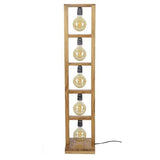 Floor lamp Ethan DH Interior Acacia LxWxH 136x30x30 Acacia wood White photo front view