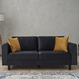 2-seater Sofa Bare Velvet Anthracite 
