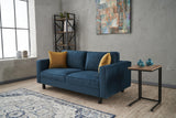 2-seater Sofa Kale Marine Blue 