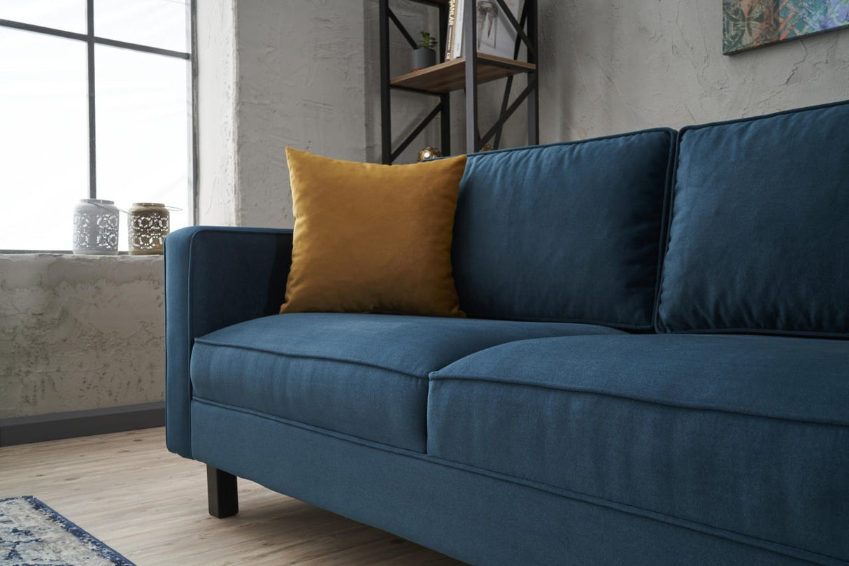 2-seater Sofa Kale Marine Blue 