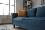 2-seater Sofa Kale Marine Blue 