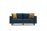2-seater Sofa Kale Marine Blue 