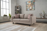 2-seater Sofa Bare Fabric Cream 