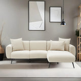 Corner sofa Right Side cream