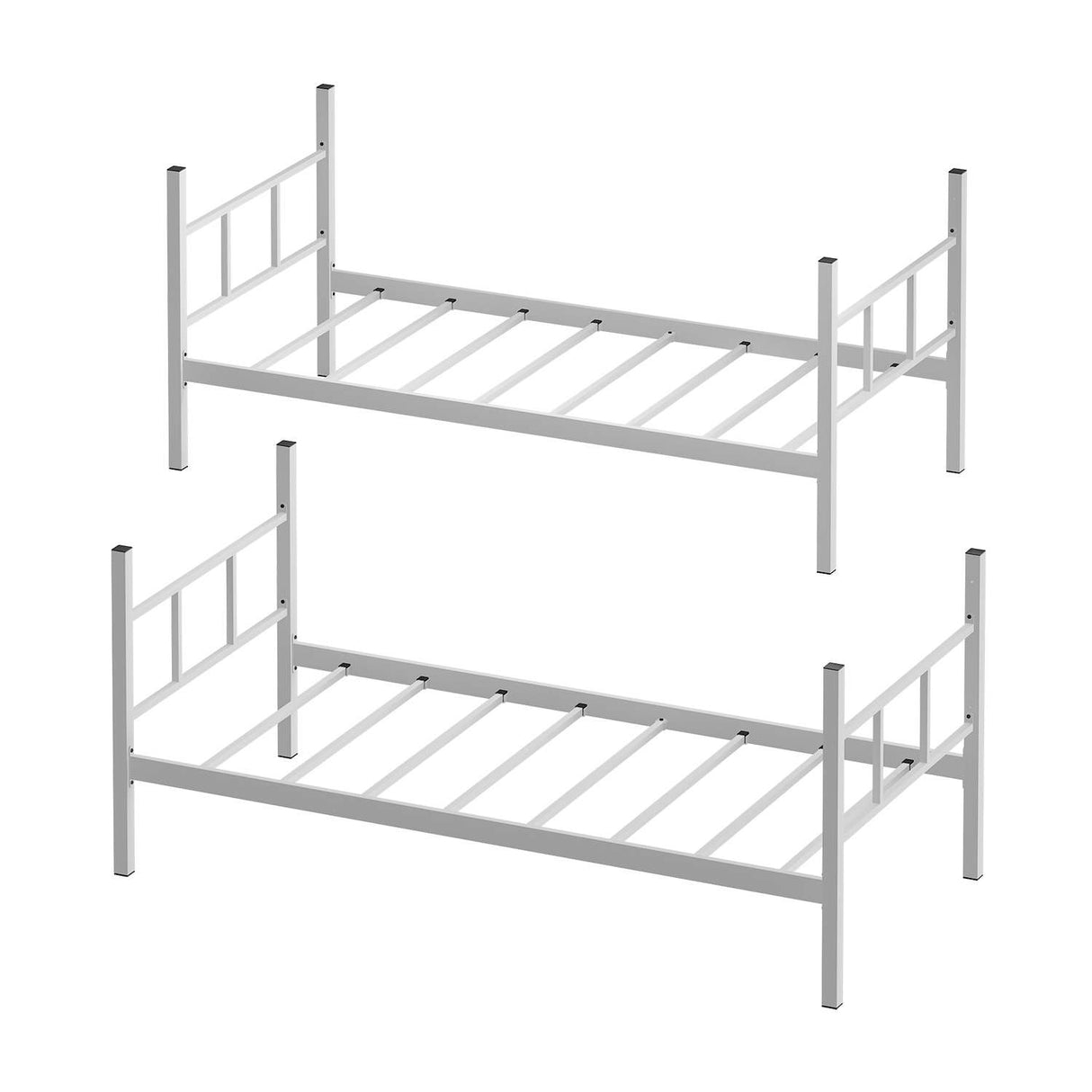 Bunk Bed Children - White - 190x90 cm 