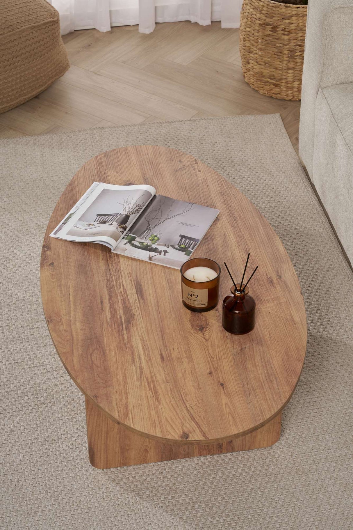 Orba - Atlantic Pine 100% MELAMINE COATED PARTICLE BOARD