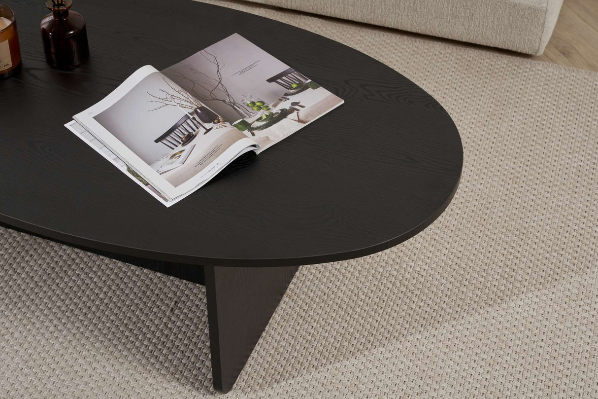 Orba - Wood Black 100% MELAMINE COATED PARTICLE BOARD