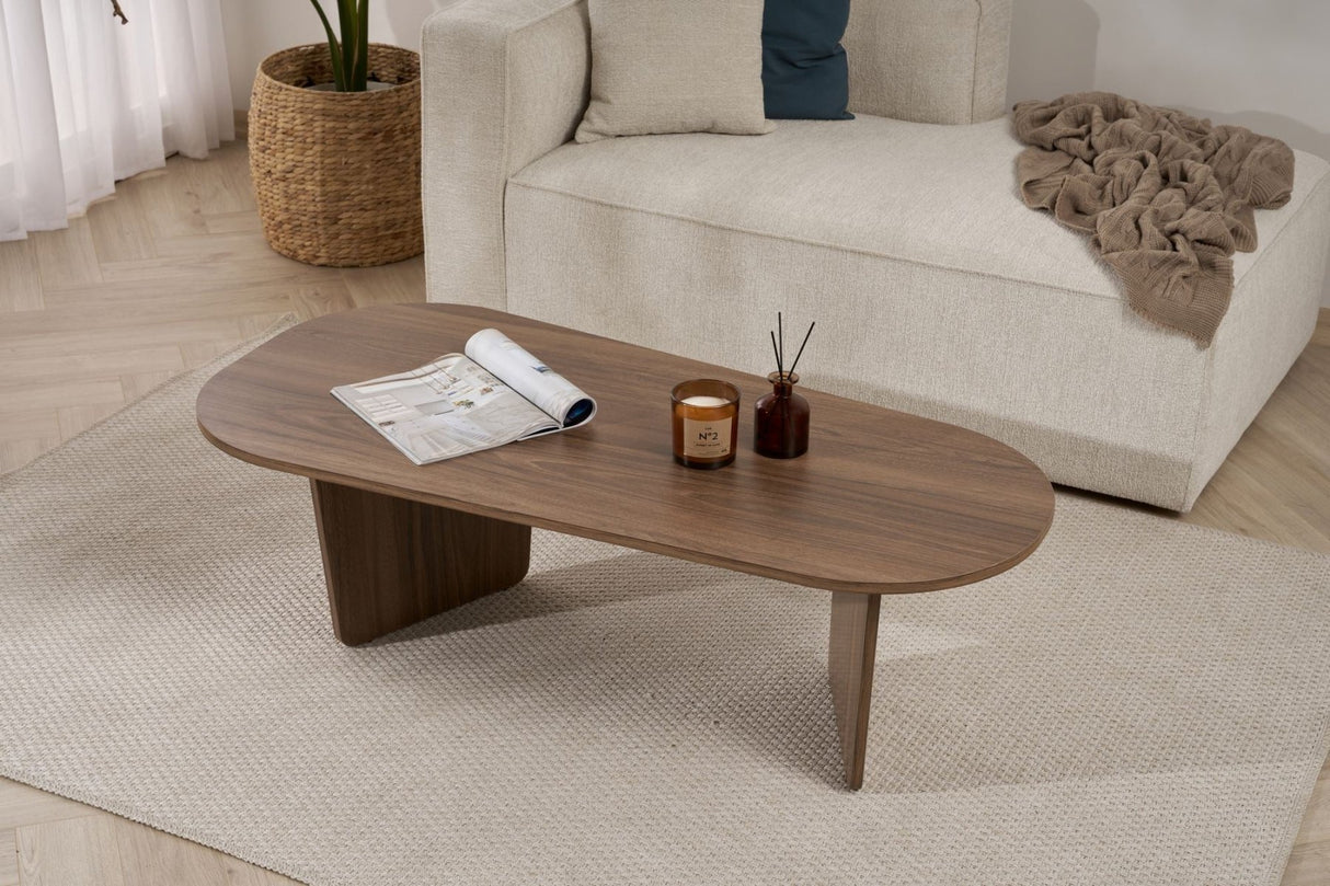 Ovalis - Venezia Walnut 100% MELAMINE COATED PARTICLE BOARD