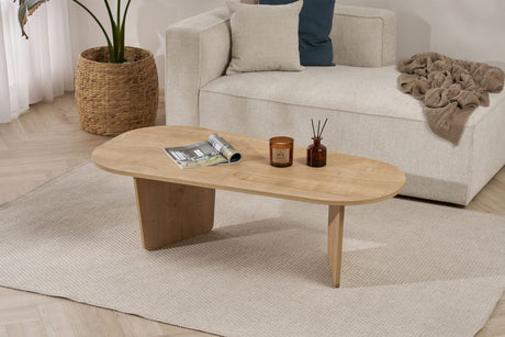 Ovalis - Oak 100% MELAMINE COATED PARTICLE BOARD