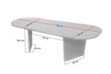 Ovalis - Atlantic Pine 100% MELAMINE COATED PARTICLE BOARD