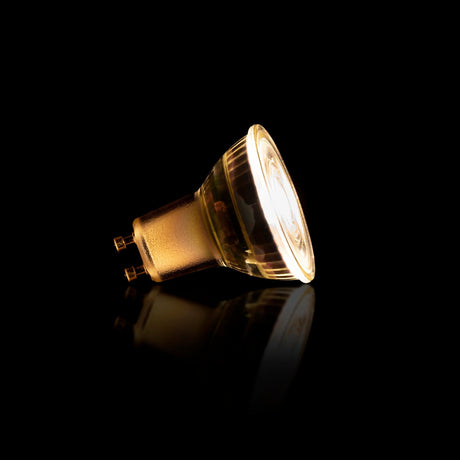 Light source LED GU10 dimmable Transparent glass