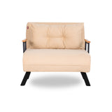 Sofa bed Sando Fabric Cream 