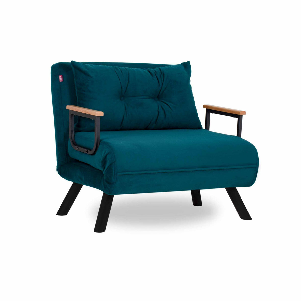 Sleeping armchair Sando Petrol Green