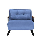 Sleeping armchair Sando blue