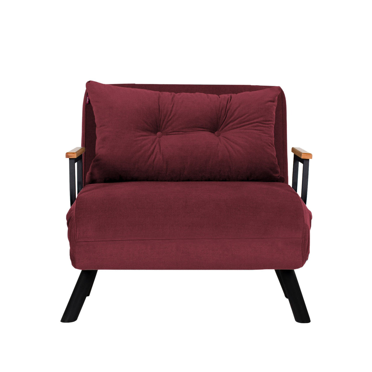 Chair Bed Sando Maroon