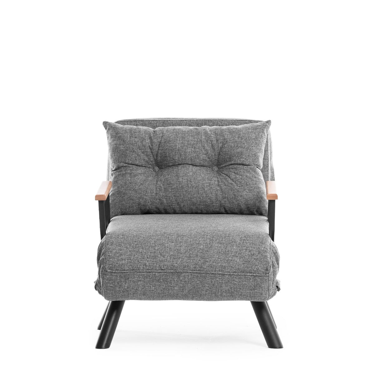 Sleeping armchair sando light gray