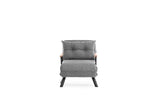 Sleeping armchair sando light gray