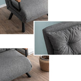 Sleeping armchair sando light gray