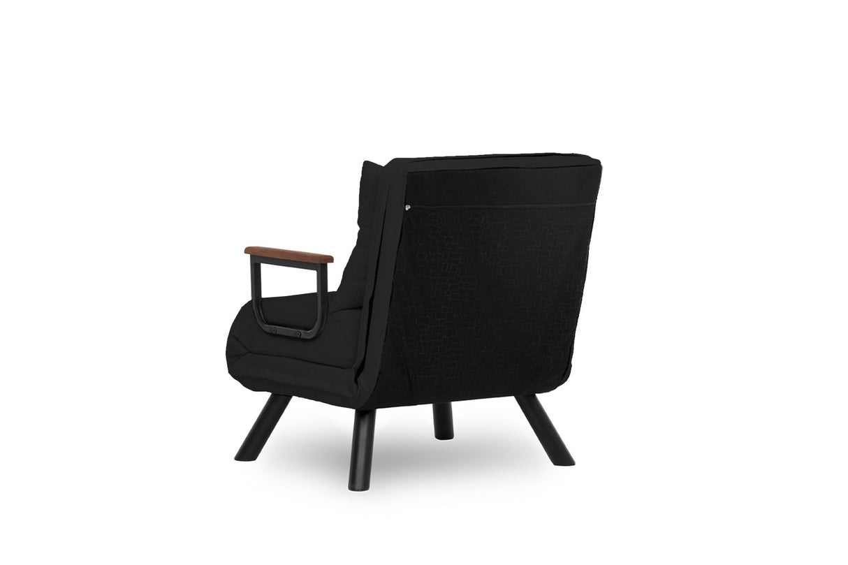 Sleeping armchair Sando Dark Gray