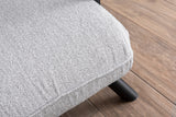 Sofa bed Sando Gray Teddy fabric 