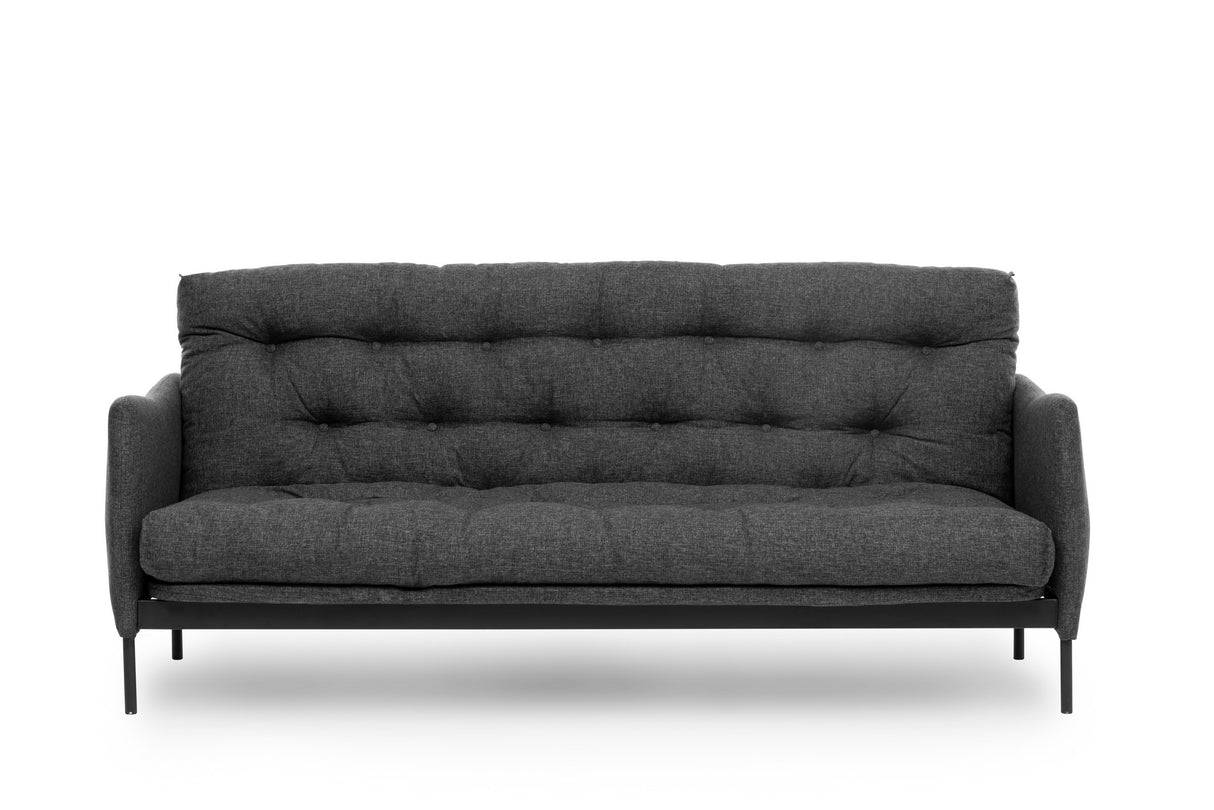 3-seater sofa bed Renge dark gray