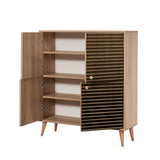 Wall cabinet Multilux Sonoma Oak Melamine 95x111x36 cm