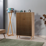 Wall cabinet Multibox Sonoma Oak Melamine 80x127x36 cm