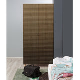 Wardrobe Silent Sonoma Oak Melamine 90x192x52 cm