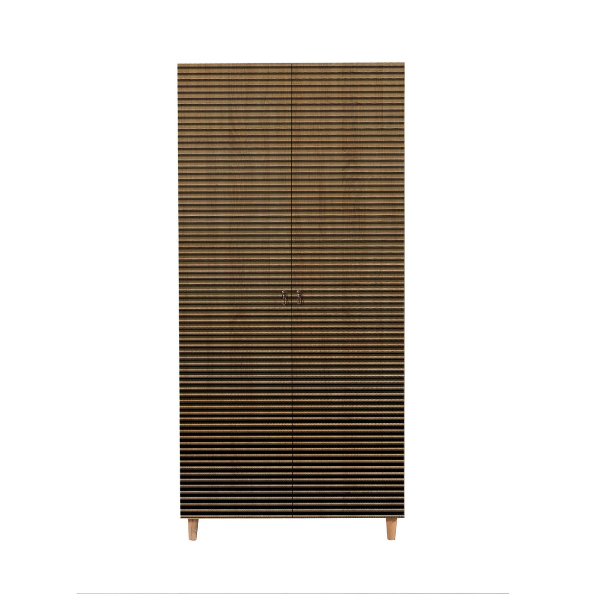 Wardrobe Silent Sonoma Oak Melamine 90x192x52 cm