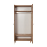 Wardrobe Silent Sonoma Oak Melamine 90x192x52 cm