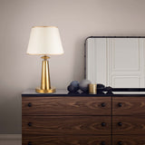 Copper-colored Table Lamp Fabric Arboria 