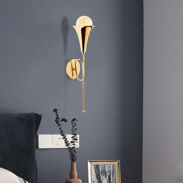 Wandlampen - Wandlamp Goud Metaal Havoc - Dimehouse