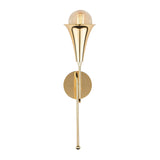 Wandlampen - Wandlamp Goud Metaal Havoc - Dimehouse